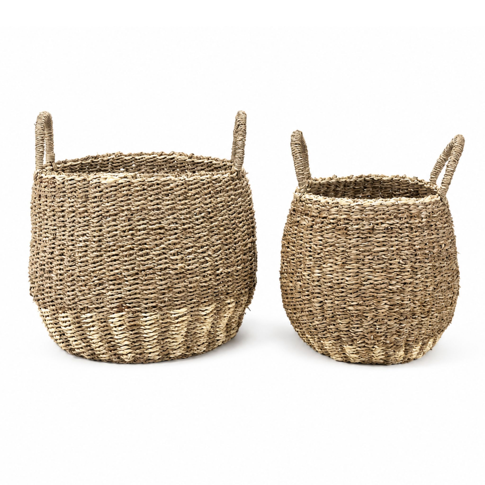 Seagrass Storage Basket BKS-C63 (Cói) - SKU: BKS-C63 - Vietrustic