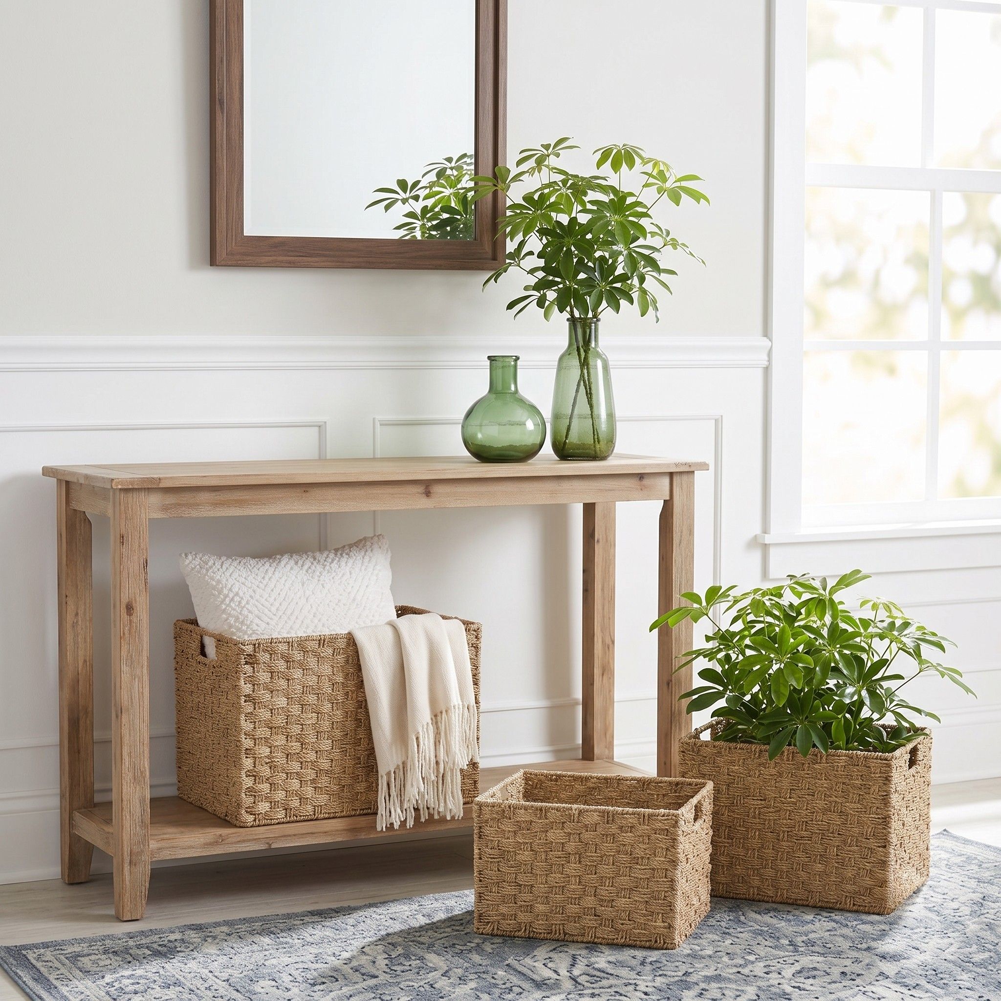 Seagrass Storage Basket BKS-S73 (Cói) - Detail View 4 - Vietrustic