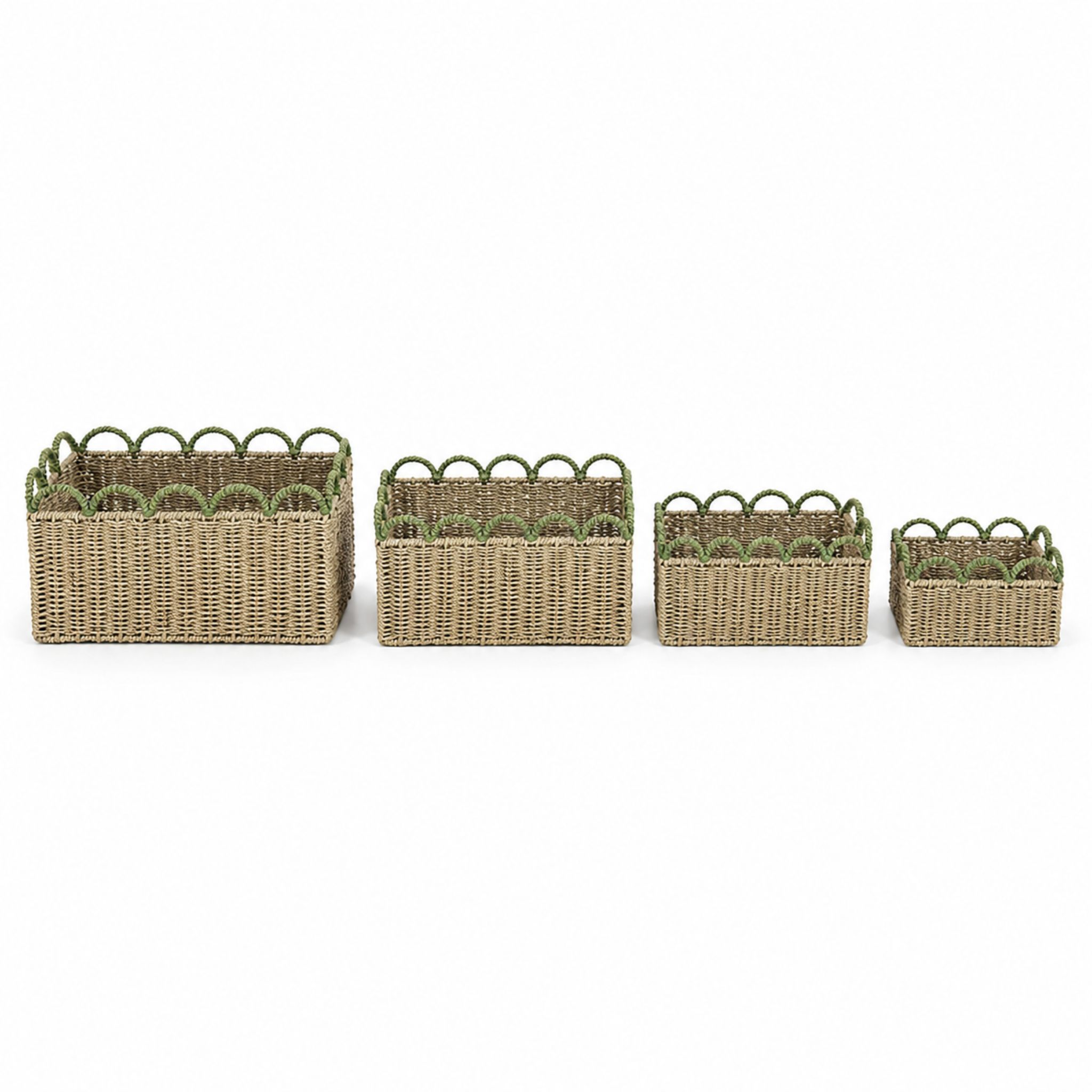 Seagrass Storage Basket BKS-S81 (Cói) - Detail View 3 - Vietrustic