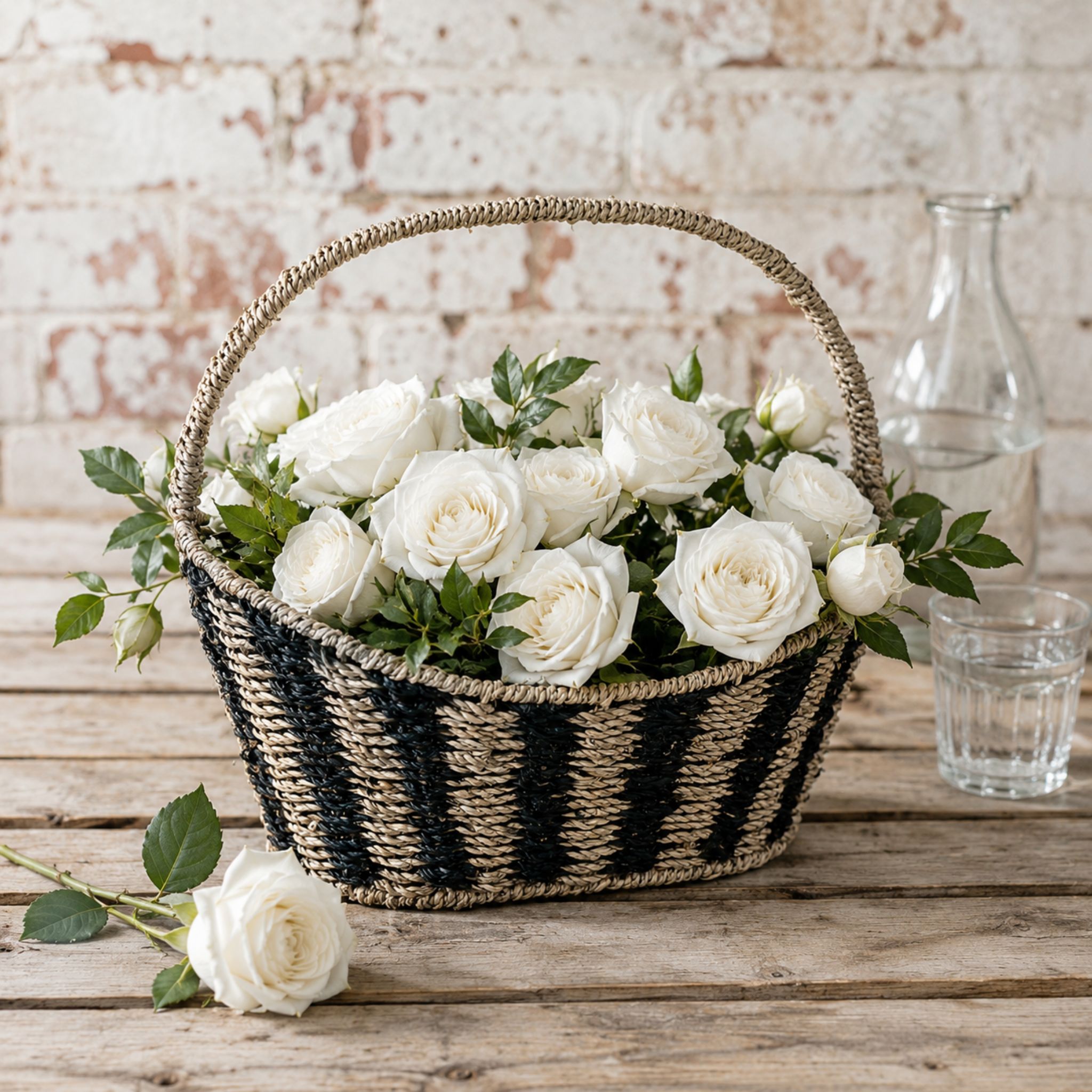 Seagrass Storage Basket BKS-S39 (Cói) - Detail View 4 - Vietrustic