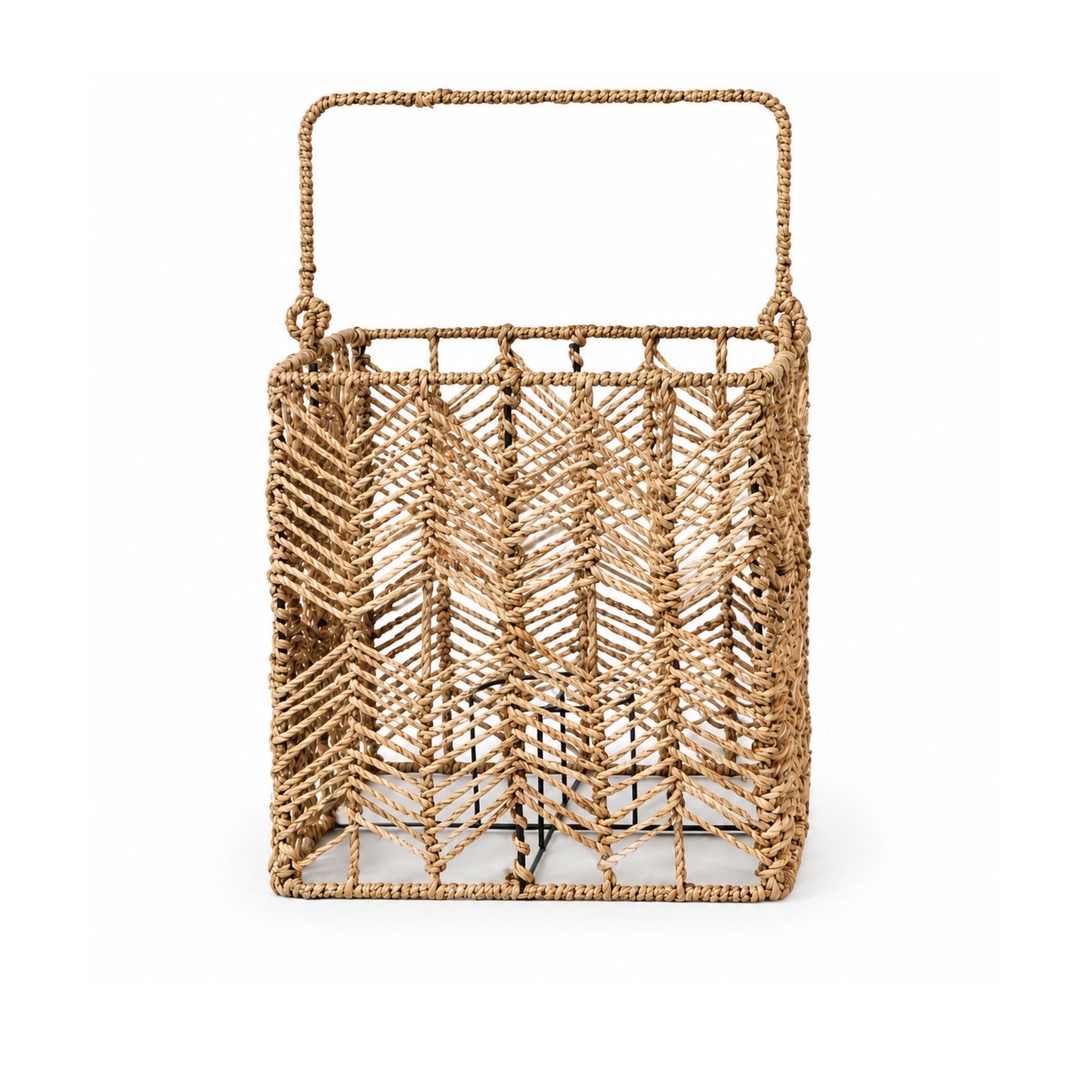 Rectangular Seagrass Lantern Set of 2 – CHS-K33 - Detail View 3 - Vietrustic