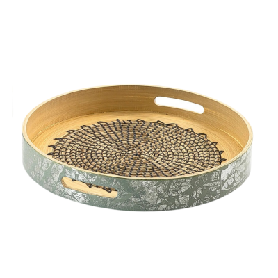 Bamboo Woven Dinner Tray Vietnam Manufacturer