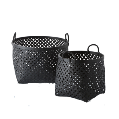 Bamboo Laundry Basket Storage Vietnam Wholesaler
