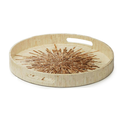 Mother of Pearl Decorative Table Tray Gift Decor