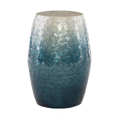 Mother of Pearl Drum Coffee Side Table Gift Decor
