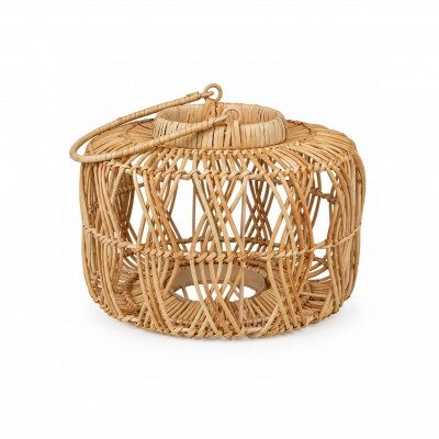 Round Rattan Decorative Lantern for Restaurants – CHR-S50