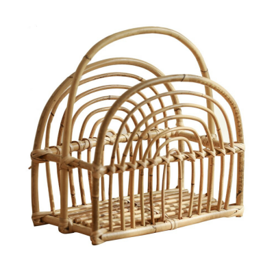 Rattan Shelf Nursery Wall Decor Handwoven