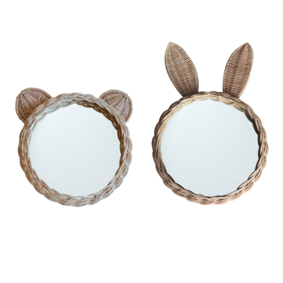 Mirror Baby Nursery Furniture Handcraft Gift Decor