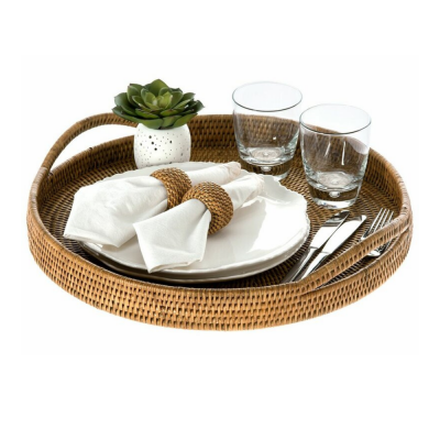 Rattan Kitchen Organizer Trays Vietnam Manufacturer