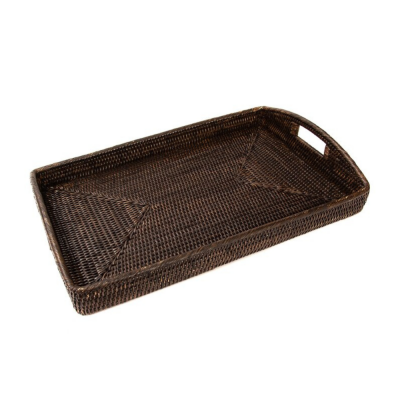 Rattan Food Serving Tray Table Made in Vietnam