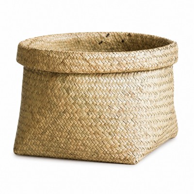 Round Seagrass Storage Basket – BKS-C23
