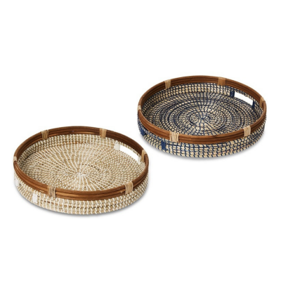 Seagrass Decorative Table Tray Gift Manufacturer