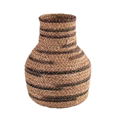 Seagrass Round Flower Vase Vietnam Supplier