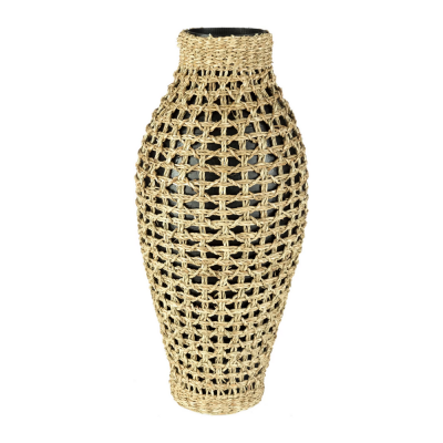 Seagrass Woven Flower Vase Vietnam Supplier