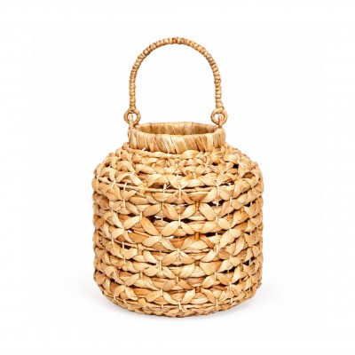 Round Water Hyacinth Decorative Lantern – CHH-K15