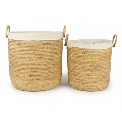 Water Hyacinth Storage Basket Set BKM-Z136