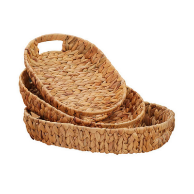 Water Hyacinth Food Serving Tray Table Vietnam Wholesale