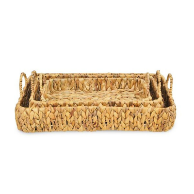 Water Hyacinth Decorative Table Tray Vietnam Supplier