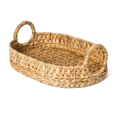 Water Hyacinth Woven Dinner Tray Made in Vietnam