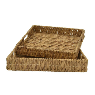 Water Hyacinth Large Coffee Table Tray Vietnam Manufacturer