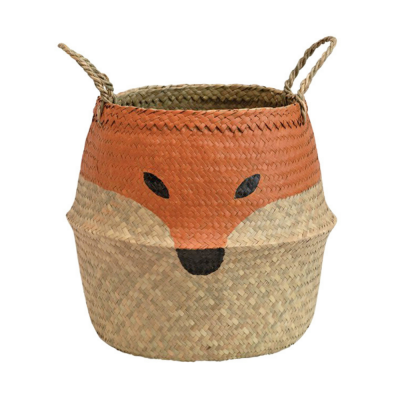 Belly Seagrass Wicker Laundry Basket Vietnam