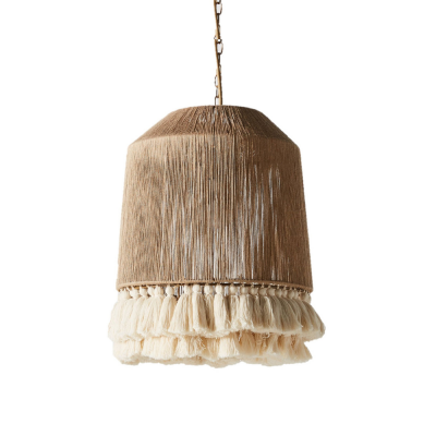 Jute Ceiling Light Shades Handwoven Vietnam