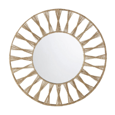 Jute Bed Room Mirror Vietnam Supplier