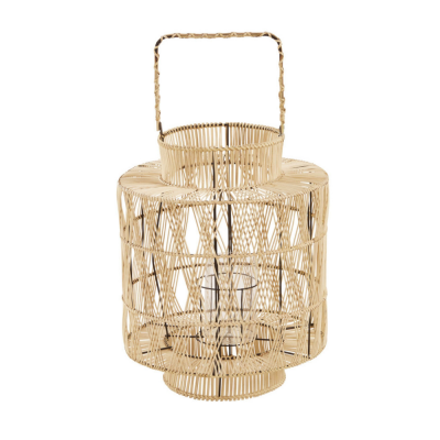 Rattan Hurricane Lamps for Candles Vietnam Supplier