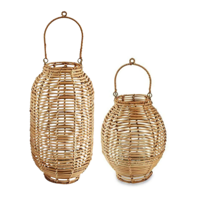 Rattan Candlestick Holder Made in Vietnam