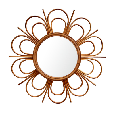Rattan Wicker Mirror for Wall From Vietnam