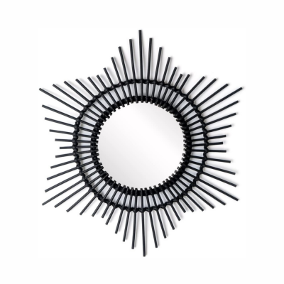 Rattan Dining Room Mirror Gift Decor