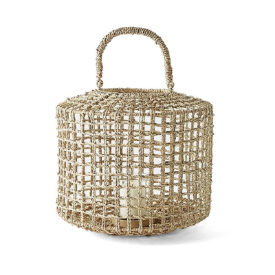 Jute Hanging Candle Holders Vietnam Woven