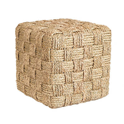 Woven Storage Ottoman Seagrass Handicraft Manufacturer