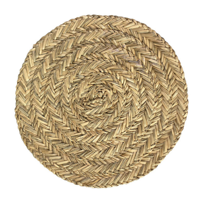 Seagrass Decorative Plate Covers Handcraft Woven 