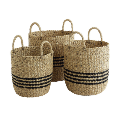 Seagrass Laundry Basket Storage Vietnam Wholesaler