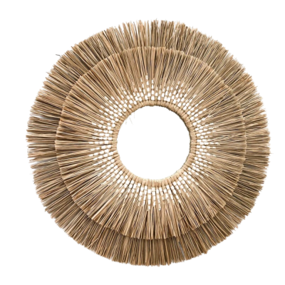Seagrass Mirror on The Wall Home Decor