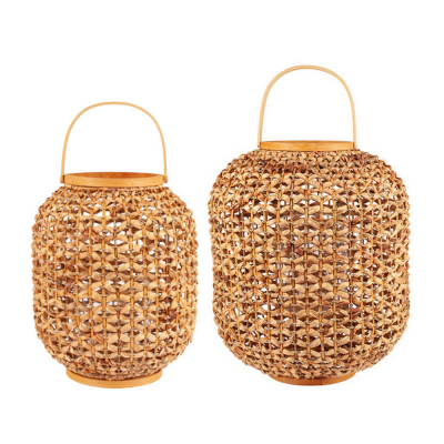 Water Hyacinth Light Holders Candle Gift Decor