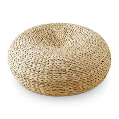 Water Hyacinth Outdoor Pouf Ottoman Handcraft Wholesaler