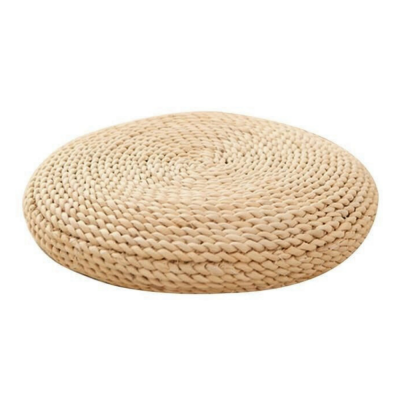 Water Hyacinth Outdoor Pouf Ottoman Handwoven Wholesaler