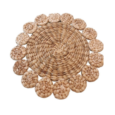 Water Hyacinth Decorative Plates for Display Wholesale