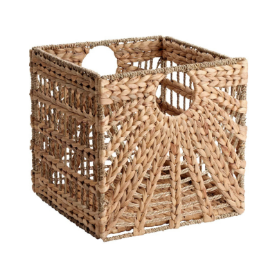 Water Hyacinth Decorative Storage Bins Vietnam Supplier