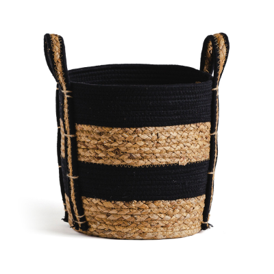 Zic Zag Wire Basket Storage Handwoven